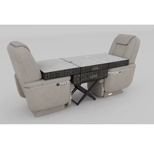 Base Mattress with Topper